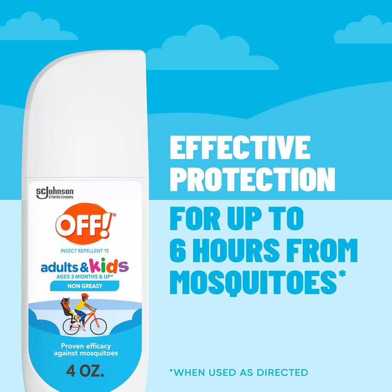 OFF! ! Insect Repellent Spritz for Adults & Kids, Fragrance-Free Picaridin Bug Spray for Everyday DEET-Free Protection from Mosquitoes and Ticks, 4 oz - Image 3